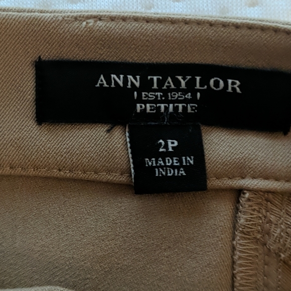 Ann Taylor Tan Pencil Skirt - Picture 7 of 7